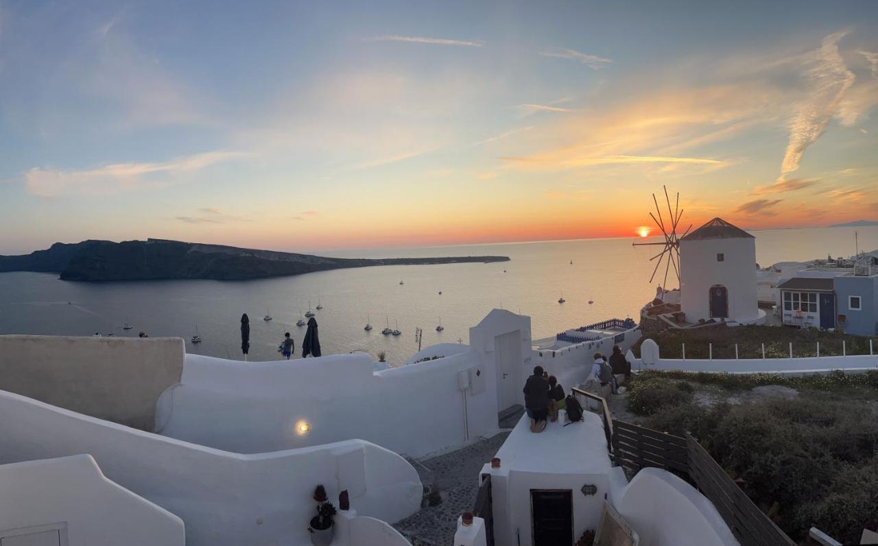 The Sunset Windmill Villa Oia  Luaran gambar