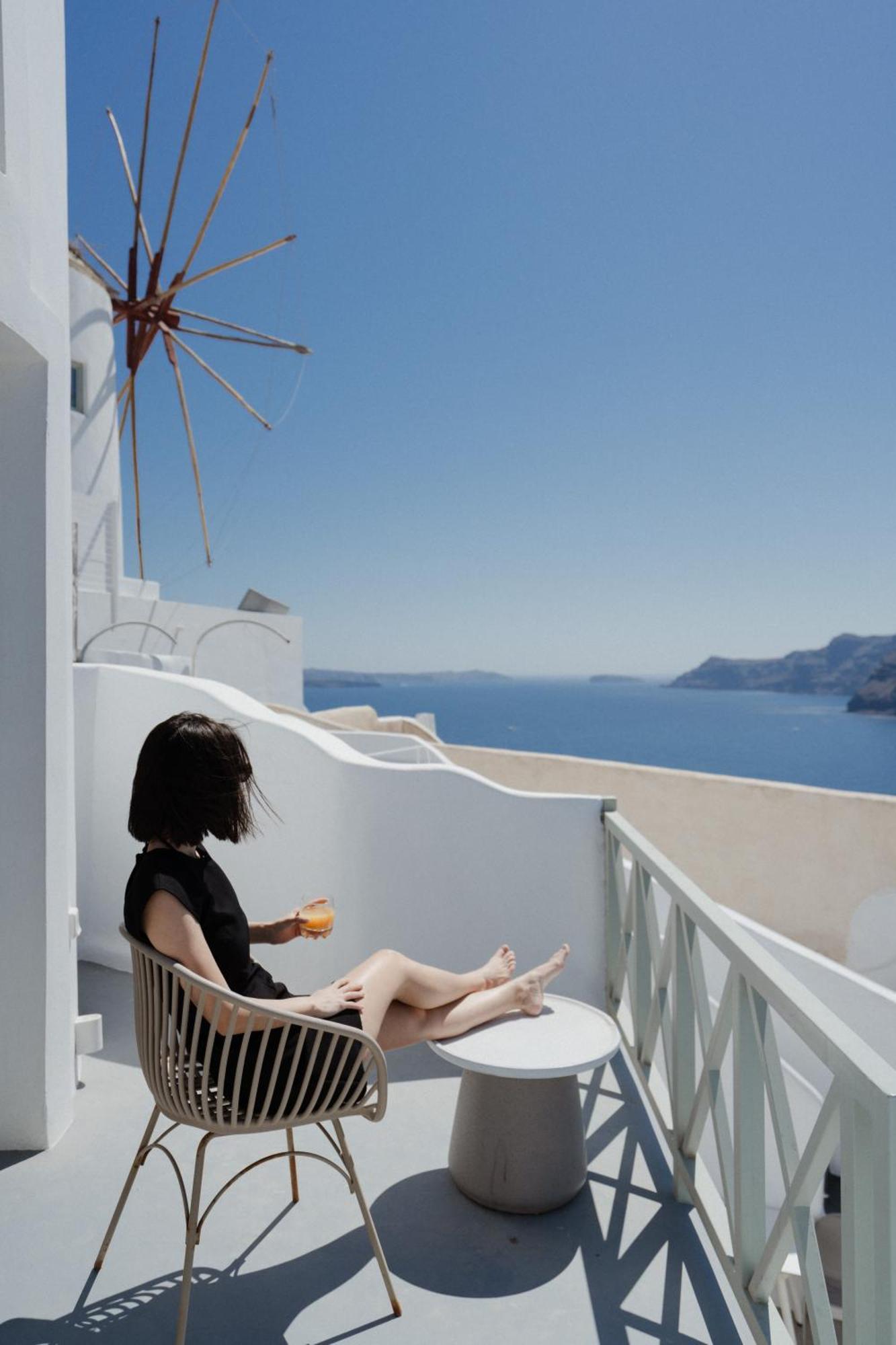 The Sunset Windmill Villa Oia  Luaran gambar