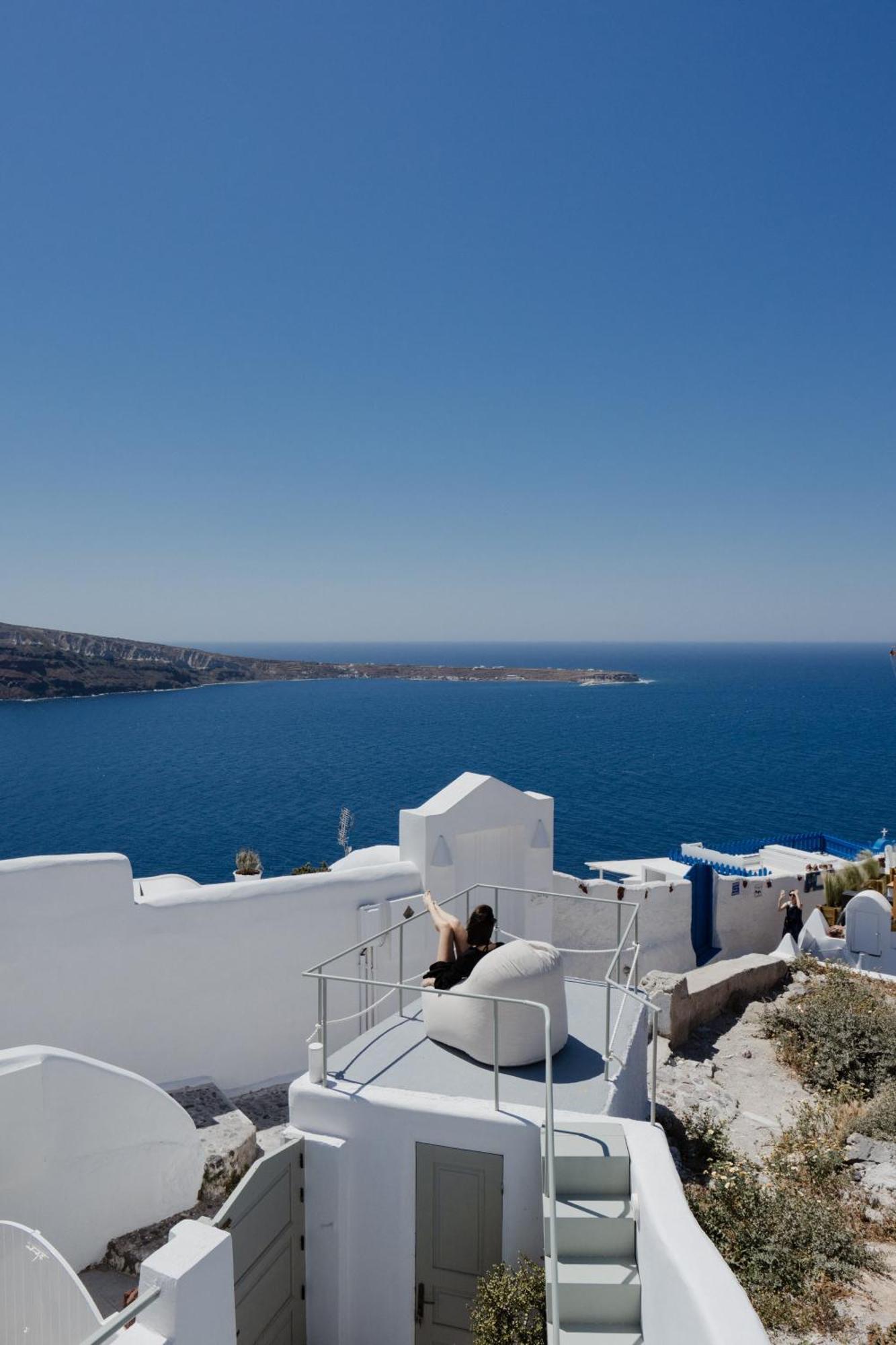 The Sunset Windmill Villa Oia  Luaran gambar